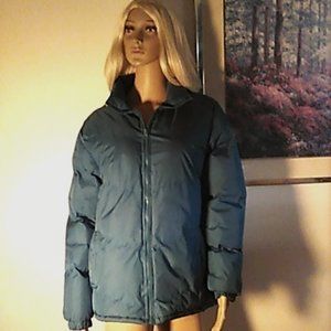 Franklin Allen Puffer Jacket Large Pretty Spruce Green